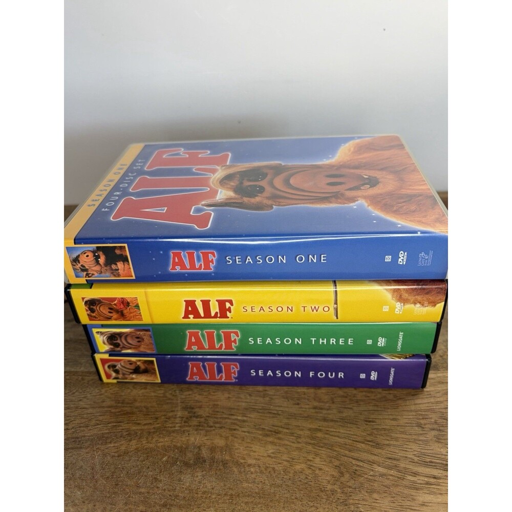 ALF Complete Series Seasons 1-4 DVD Box Set TV Series Tall/DVD Case